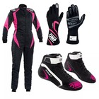  omp 2025 Ladies Go Kart Racing Suit   Shoes Gloves Balaclava   Women   s Kart Gea