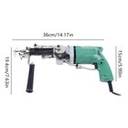 Electric Carpet Tufting Gun Hand Cut Pile loop Pile Weaving Flocking Rug Machine