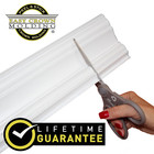4 5  Peel   Stick Easy Crown Molding 80  Kit Inside   Outside Corners Included
