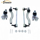 For 2013-2017 Toyota Camry Avalon 6pc Front Outer Tie Rods Sway Bars Ball Joints