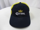 Corona Extra Hat Cap Stretch Fit Blue Yellow Beer Mesh Back Embroidered Men Flaw