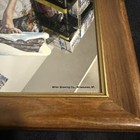 Miller High Life Beer Mirror  the Timber Wolf  Wildlife Series 1991  3 Wisconsin