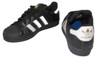 New Adidas Superstar Men s Adv Black Leather Skateboarding Shoes 8 M  Missing In