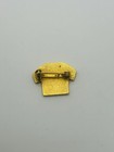 Vintage Durham County Cricket Club Shirt Enamel Pin Badge Blue Gold Durham Ccc
