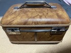 Vintage American Tourister Train Hard Side Luggage Makeup Case With Key