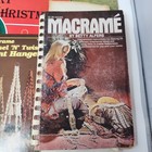 Lot Of 13 Vintage Macrame Pattern Books   Booklets Purse Wall Plant Hanger 1970s