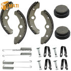 Front Brake Shoes   Rear Brake Pads For 1987-1995 Yamaha Big Bear 350 Yfm350fw