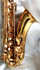 Hermes Gold Tenor Sax With Nice Case And Kessler Custom 5 Mpc - Very Good