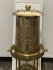 Vintage Cambrian Miners Safety Lamp W r clanny-sir H  Davy Brass Mounted