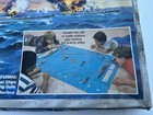 Vintage 1986 Milton Bradley Torpedo Run Floor Wars Naval Battle Board Game