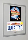 Michael J  Fox Signed Back To The Future Prop  Autograph  Frame  Global Coa  Dvd