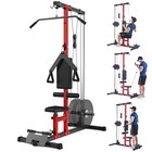 Lat Pulldown Machine multi-functional Cable Machine W high   Low Pulley Station