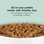 Timothy Complete Rabbit Food  Made With Timothy Hay  High In Fiber  Supports Den