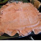 Vintage Peter Rabbit Ruffled Pillow Shams Cannon Usa Cottagecore Pink Pair