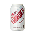 Great Value Dr Thunder Diet Calorie Free Cola Soda Pop  12 Fl Oz 12 Pack Cans 