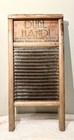 Vintage Travel Dubl Handi Washboard 18 X 8 5 Columbus  Ohio Washboard Co 