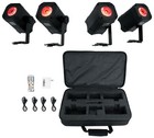 Chauvet Dj Ezlink Par Q1bt Pack  4  Rechargeable Bluetooth Wash Lights   Fogger