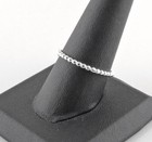 Sterling Silver Textured Stackable Ring - Free Gift Packaging