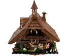 Cuckoo-palace Large German Cuckoo Clock - The Seesaw Mill Chalet - Black Forest