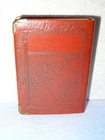 Vintage Disney 1930 s Mickey Mouse Red Leather Book Bank By Zell No Key