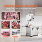 2200w Commercial Electric Meat Bandsaw Cutter Stainless Steel Bone Saw Machine