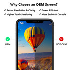 Genuine Oem Original Iphone 15 Pro Oled Replacement Screen Digitizer  grade A 