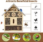 Insect Hotel   Mason Bee House - Butterfly House multi-functional Bee Hotel For