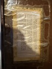 Large Superb Antique Victorian Mourning Feather Wreath In Shadowbox Case