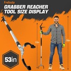 Grabber Reacher Tool Heavy Duty 53in Extra Long Trash Picker Upper Grabber For