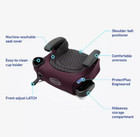 Graco Turbobooster Lx Backless Booster Car Seat  new  Slightly Damaged Box 