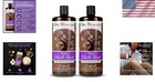 Hydrating Raw African Black Soap With Shea Butter  32 Fl Oz - Nourishing Duo