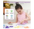 Poke Art Unicorn Kit Girls Arts And Crafts For Kids 4-8  Diy Creative Activity 