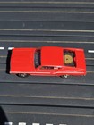 Aurora T-jet Red Torino White Stripes Slot Car Toy Vintage 1960s 60 s