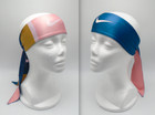 Nike Dri-fit Head Tie 2 0 Adult Reversible Midnight Turquoise pink Quartz