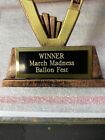 March Madness Basketball Office Pool Award Trophy Free Engraving Support The Vet