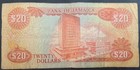 1981 Jamaica 20 Dollars P68b  Sd231474 