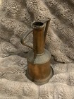 Antique  19th Century Large Turkish Middle Eastern Copper Ewer Water Pitcher