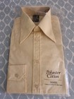 Vintage Retro Keynote Shirt Yellow Size 14 New In Packet Pointed Collar 1970 s 