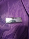 Vintage Silver Finish Lipstick Holder Case With Mirror  