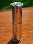 Sterling Silver Simons Brothers Beaded Needle Case  Mono G