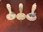 Brown Bag Cookie Stamps  3 Pc Lot 