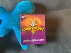 Nanco Tasmanian Devil Looney Tunes Blue Taz Plush Toy Warner Brothers Doll Oop