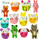 30 Pcs Dog Squeaky Toys  Cute Plush Small Dog Toys With Squeakers interactive Pu