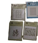 Ellison Design Easy Emboss Sizzix Big Shot Quick Kuts Scrapbooking Card Die Lot 