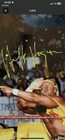 Hulk Hogan 18x24 Beckett  Coa Autographed Wwe Wwf The Hulkster Ultimate Warrior