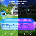 Starocean 2026 Upgrade Inflatable Pool Lights Family Inflatable Swimming Pool