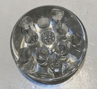 Vintage Glass 11 Hole Flower Frog