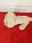 Russ Berrie Plush Beige Miss Lubbable 14 Inch Puppy Dog Stuffed Animal Toy