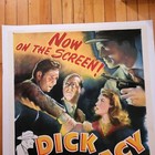 Dick Tracy  1945  Original Vintage 1sh Movie Poster 27x41  -  Linen Backed Rare 
