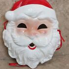 Vintage Santa Claus Wall Mask Ceramic Decor By Midwest Made In Taiwan